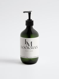 Hand & Body Wash, Ginger & Smoky Cardamom, 490 ml (Green Bottle) - LOOKMAX 